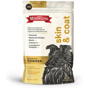 The Missing Link Skin & Coat Powder Supplement for Dogs, 1-lb bag