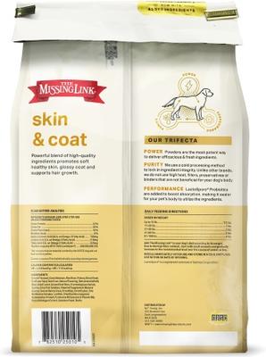 Show full view: The Missing Link Skin & Coat Powder Supplement for Dogs, 5-lb bag slide 4 of 11