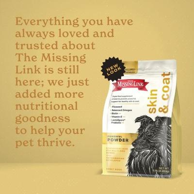 Show full view: The Missing Link Skin & Coat Powder Supplement for Dogs, 5-lb bag slide 5 of 11