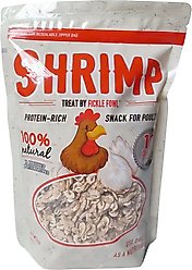 Flock Fest Whole-Dried Shrimp Chicken Treat, 10-oz bag