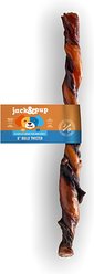 Jack & Pup Odor-Free Twisted Beef Bully Stick 6-in Dog Chew