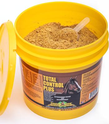 Show full view: Finish Line Total Control Plus Horse Comprehensive Supplement, 4.7-lb bucket slide 4 of 5