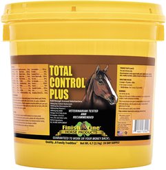 Finish Line Total Control Plus Horse Comprehensive Supplement, 4.7-lb bucket