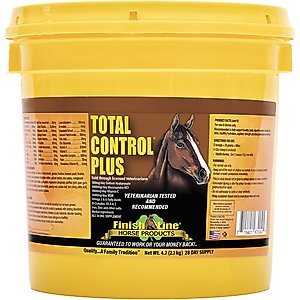 Finish Line Total Control Plus Horse Comprehensive Supplement, 4.7-lb bucket