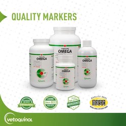 Vetoquinol Triglyceride OMEGA Omega-3 Fatty Acids Large & Giant Breed Supplement for Dogs, 60 count slide 2 of 8