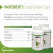 Show in main carousel: Vetoquinol Triglyceride OMEGA Omega-3 Fatty Acids Large & Giant Breed Supplement for Dogs, 60 count slide 4 of 10
