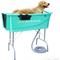 Show in main carousel: SHELANDY Pet Grooming Bathtub Dog Wash Station, Blue, 45-in slide 1 of 6