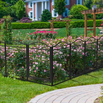 Show full view: BingoPaw Heavy Duty 8-Panel Metal Indoor & Outdoor Dog Playpen, Black, 74.8-in slide 2 of 10