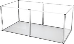 BingoPaw 6 Panel Small Pet Acrylic Playpen, 48.8-in slide 2 of 9