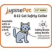 Show in main carousel: LupinePet Basic Nylon Breakaway Buckle Safety Cat Collar, One Size: 8-12 in neck, 1/2-in wide, Black slide 2 of 5