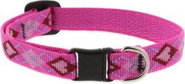 LupinePet Nylon Breakaway Cat Collar, One Size: 8-12-in neck, 1/2-in wide, Puppy Love