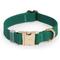 Show in main carousel: Sunny Tails Cloud Waterproof Dog Collar, Meadow Green, Large: 16 to 24-in neck, 1-in wide slide 1 of 6