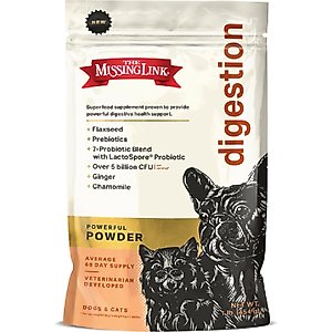 The Missing Link Digestion Superfood Supplement Powder for Dogs & Cats, 1-lb bag