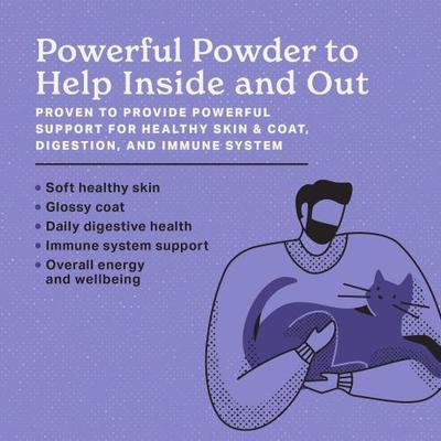 Show full view: The Missing Link Feline Superfood Supplement Powder for Cats, 6-oz pouch slide 3 of 11