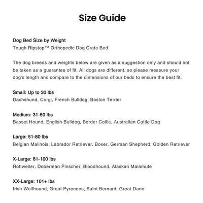 Show full view: K9 Ballistics Tough Ripstop Orthopedic Dog Crate Mat, Blue Quartz, Medium slide 7 of 9