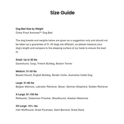 Show full view: K9 Ballistics Chew Proof Armored Vinyl Elevated Dog Bed, Gray Vinyl, Small slide 8 of 8