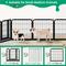 Show in main carousel: Yaheetech Metal Dog Playpen, 6-Panel, 24-in slide 4 of 7