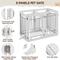 Show in main carousel: Yaheetech 6-Panel Foldable Wire Dog Gate, White, 32-in H slide 4 of 7