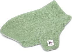 Rebel Dawg Boho Fleece Pullover Dog Sweater, Sage, Medium