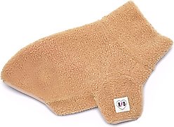 Rebel Dawg Boho Fleece Pullover Dog Sweater, Beige, Medium slide 1 of 5