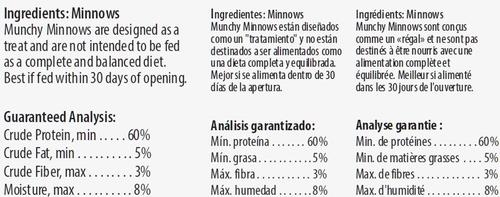 Show full view: Marshall Extreme Munchy Minnows Freeze-Dried Ferret & Rat Treats, .3-oz bag slide 2 of 9