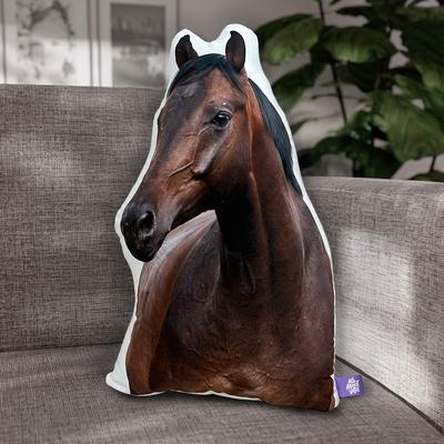 Show full view: All About Vibe 3D Personalized Horse Shaped Pillow, 16-in slide 7 of 8