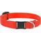 Show in main carousel: LupinePet Basic Nylon Breakaway Buckle Safety Cat Collar, One Size: 8-12 in neck, 1/2-in wide, Blaze Orange slide 1 of 6