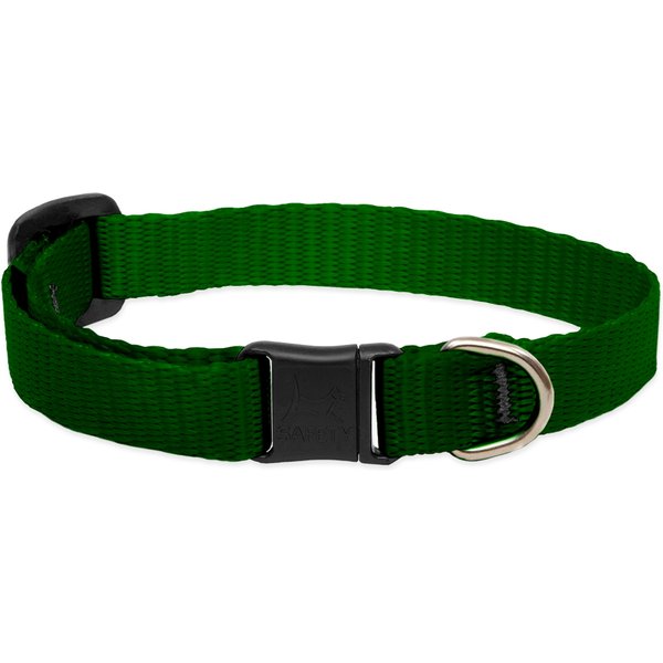 LupinePet Basic Nylon Breakaway Buckle Safety Cat Collar, One Size: 8-12 in neck, 1/2-in wide