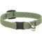 Show in main carousel: LupinePet Polyester Eco Breakaway Buckle Safety Cat Collar with Bell, One Size: 8-12 in neck, 1/2-in wide, Moss slide 1 of 5