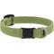 Show in main carousel: LupinePet Polyester Eco Breakaway Buckle Safety Cat Collar, One Size: 8-12 in neck, 1/2-in wide, Moss slide 1 of 4