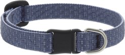 LupinePet Polyester Eco Breakaway Buckle Safety Cat Collar, One Size: 8-12 in neck, 1/2-in wide, Mountain Lake