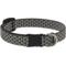 Show in main carousel: LupinePet Polyester Eco Breakaway Buckle Safety Cat Collar, One Size: 8-12 in neck, 1/2-in wide, Granite slide 1 of 4