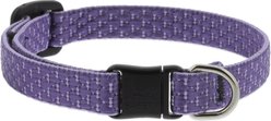 LupinePet Polyester Eco Breakaway Buckle Safety Cat Collar, One Size: 8-12 in neck, 1/2-in wide, Lilac