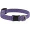 Show in main carousel: LupinePet Polyester Eco Breakaway Buckle Safety Cat Collar, One Size: 8-12 in neck, 1/2-in wide, Lilac slide 1 of 4