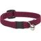Show in main carousel: LupinePet Polyester Eco Breakaway Buckle Safety Cat Collar with Bell, One Size: 8-12 in neck, 1/2-in wide, Berry slide 1 of 6
