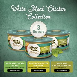 Fancy Feast Medleys White Meat Chicken Recipe Variety Collection Pack Canned Cat Food, 3-oz, case of 12 slide 2 of 8