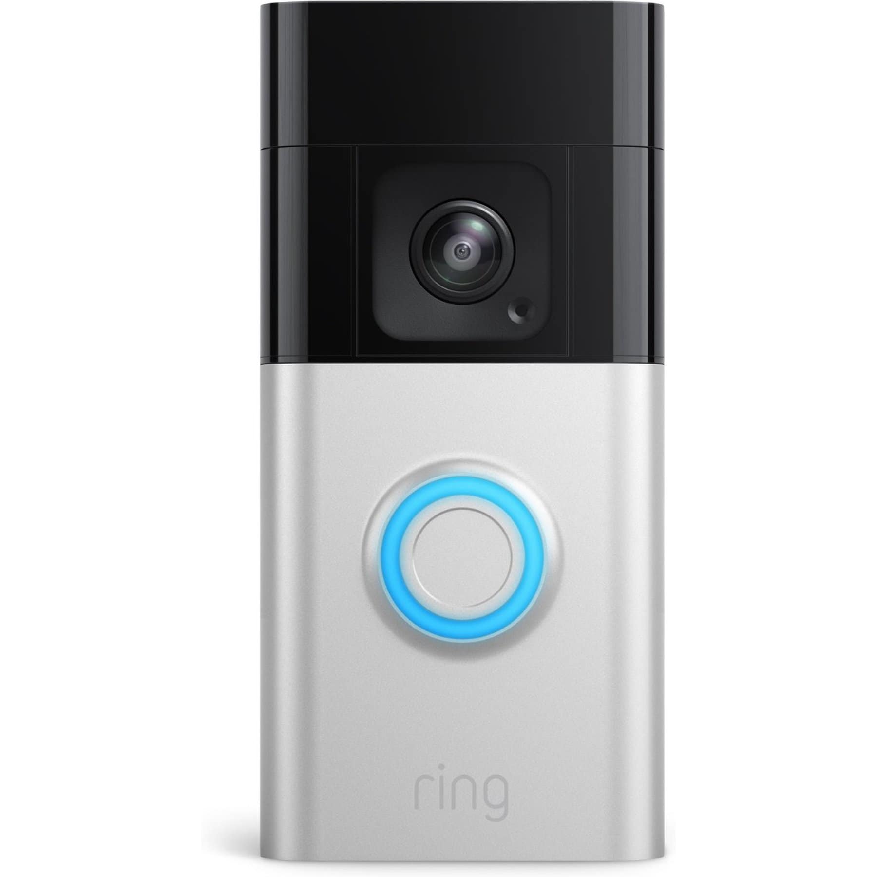 Ring Battery Doorbell Pro WiFi Pet Camera, Satin Nickel