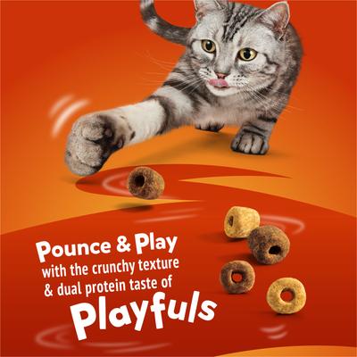 Show full view: Friskies Playfuls with Chicken & Liver Flavor Cat Treats, 6-oz pouch slide 4 of 11
