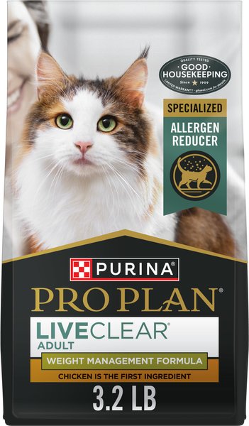 Purina Pro Plan LIVECLEAR Weight Control Adult Weight Management Formula Cat Food
