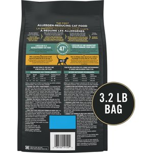 Purina Pro Plan LIVECLEAR Adult 7+ Prime Plus Longer Life Formula Dry Cat Food, 3.2-lb bag