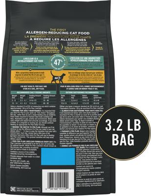 Show full view: Purina Pro Plan LIVECLEAR Adult 7+ Prime Plus Longer Life Formula Dry Cat Food, 3.2-lb bag slide 3 of 13