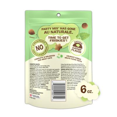 Show full view: Friskies Party Mix Natural Yums Catnip Flavor Cat Treats, 6-oz bag slide 3 of 11