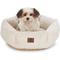 Show in main carousel: American Kennel Club Donut Bolster Dog Bed, Tan, 20-in slide 1 of 7