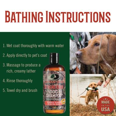 Show full view: Mossy Oak Xtreme Odor Dog Shampoo, 16-fl oz bottle slide 4 of 6