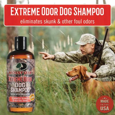 Show full view: Mossy Oak Xtreme Odor Dog Shampoo, 16-fl oz bottle slide 3 of 6