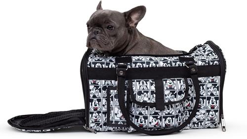 Show full view: Buckle-Down Disney Mickey Mouse Expression Blocks Dog & Cat Carrier slide 9 of 9