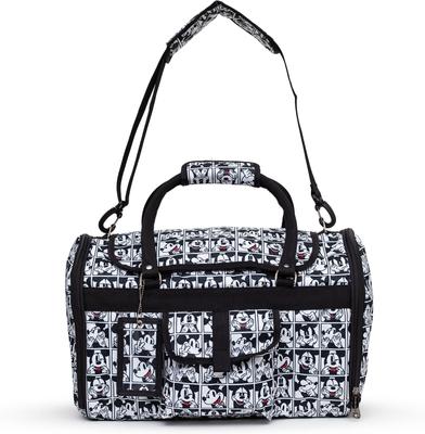 Show full view: Buckle-Down Disney Mickey Mouse Expression Blocks Dog & Cat Carrier slide 7 of 9