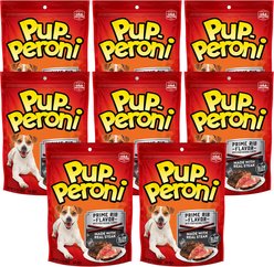 Pup-Peroni Prime Rib Flavor Dog Treats, 44.8-oz bundle