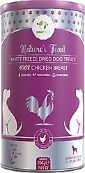Pawfect Nature's Feast Chicken Breast Grain-Free All Natural Freeze-Dried Dog Training Treat, 7.05-oz canister