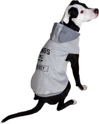 Littlearth NHL Dog & Cat Hooded Crewneck Sweater, Los Angeles Kings, Small slide 2 of 6